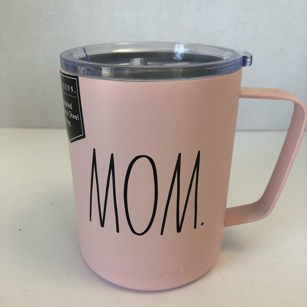 Rae Dunn Artisan Insulated Mug “MOM”
